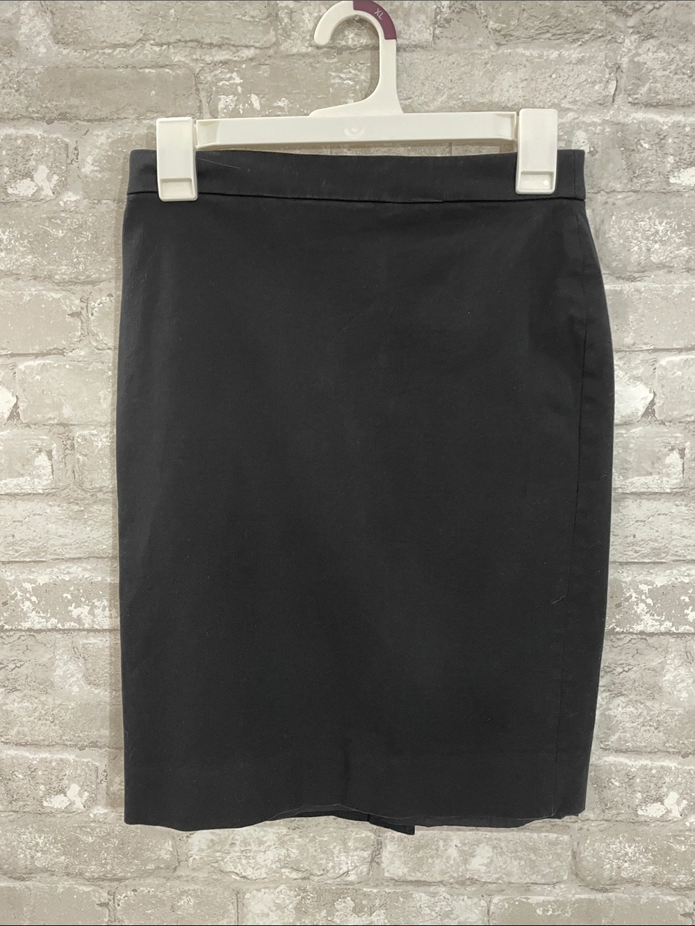 J. Crew Black Pencil Skirt